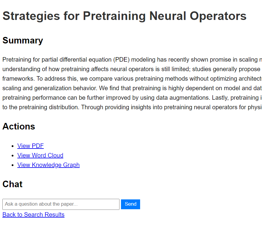 ArXiv Research Assistant